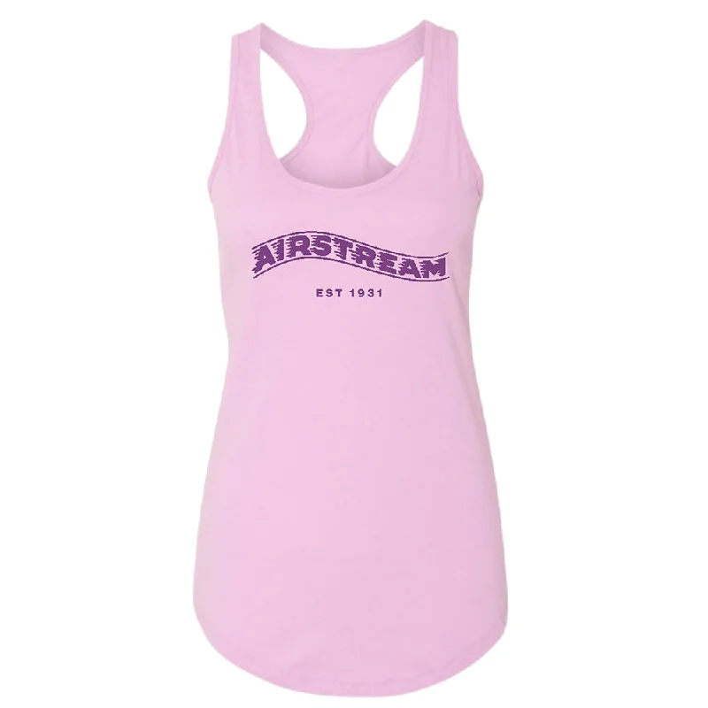 Airstream 1931 Vintage Wave Racerback Women's Tank long tank top