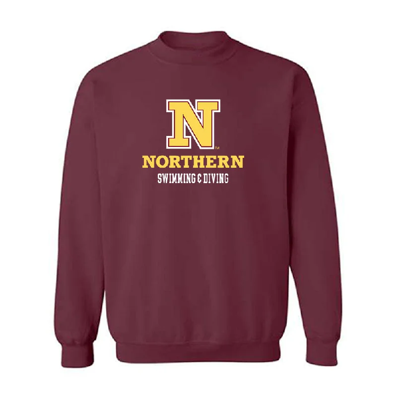 NSU - NCAA Women's Swimming & Diving : Haley Osborne - Crewneck Sweatshirt Hoodie with Pocket Utility Practical