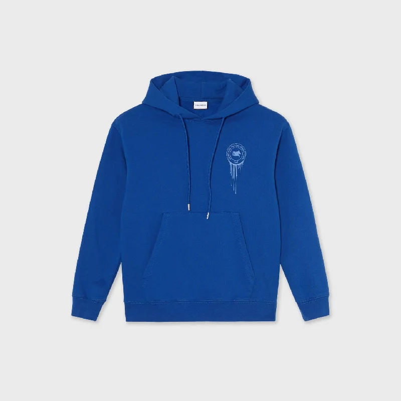 LGCT Premium Unisex Hoodie #2 Royal Blue Hoodie with Slit Hem Functional Movement