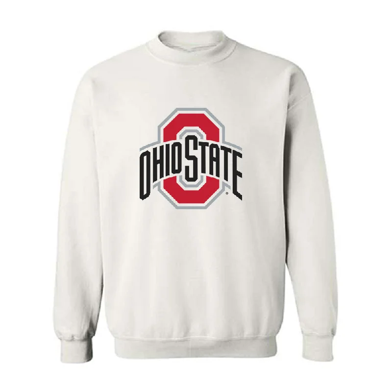 Ohio State - NCAA Women's Swimming & Diving : Erin Fentress - Crewneck Sweatshirt Hoodie with Hem Elastic Stretchable Comfortable