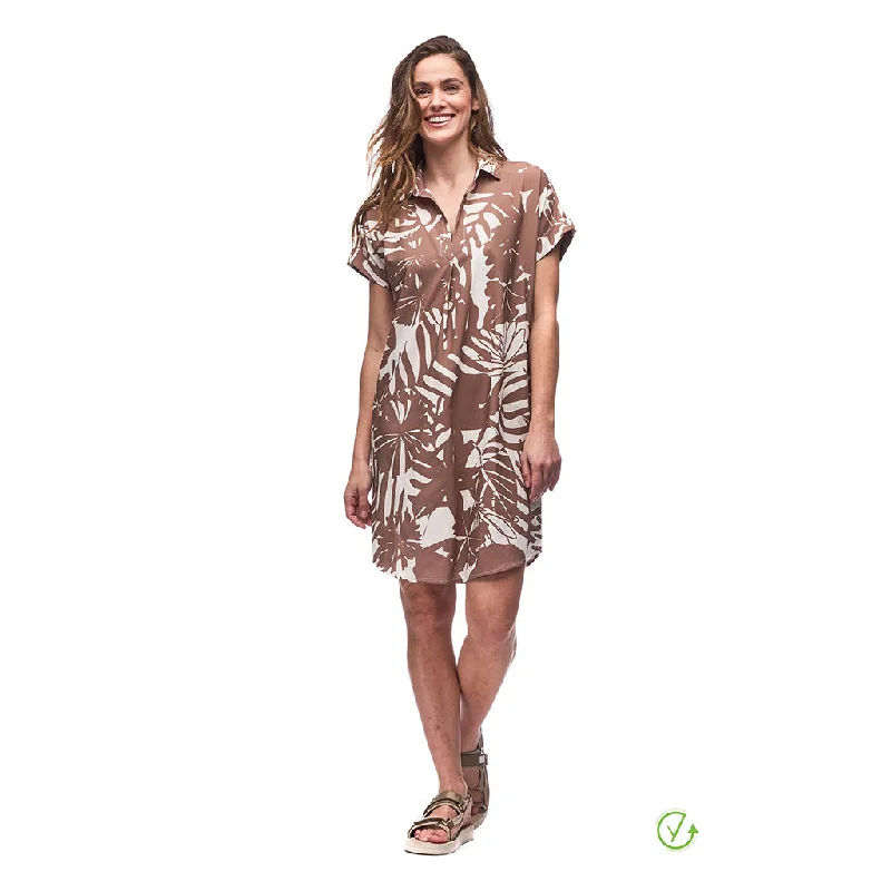 Indyeva Women's Frivol Dress Boatneck Modish Everyday