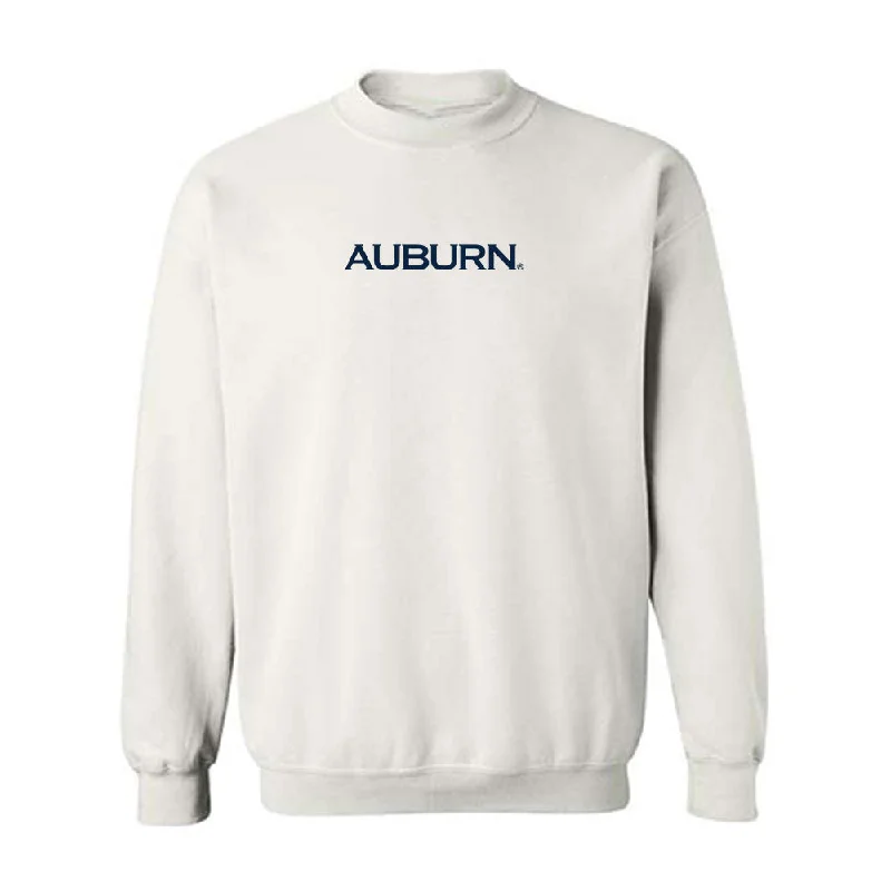 Auburn - NCAA Women's Swimming & Diving : Abby Gibbons - Replica Shersey Crewneck Sweatshirt Hoodie with Distressed Vintage Worn