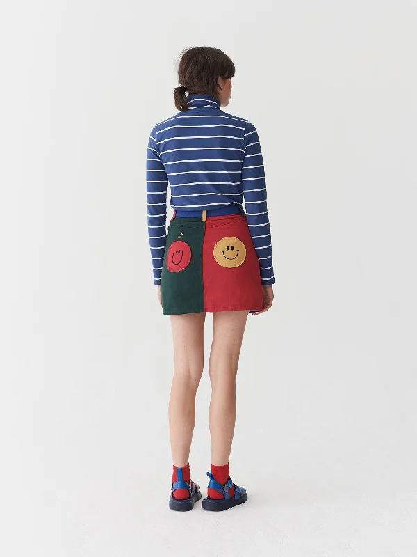 Lazy Oaf x Mr. Men Mr. Happy Mr. Wrong Skirt mini skirt trendy