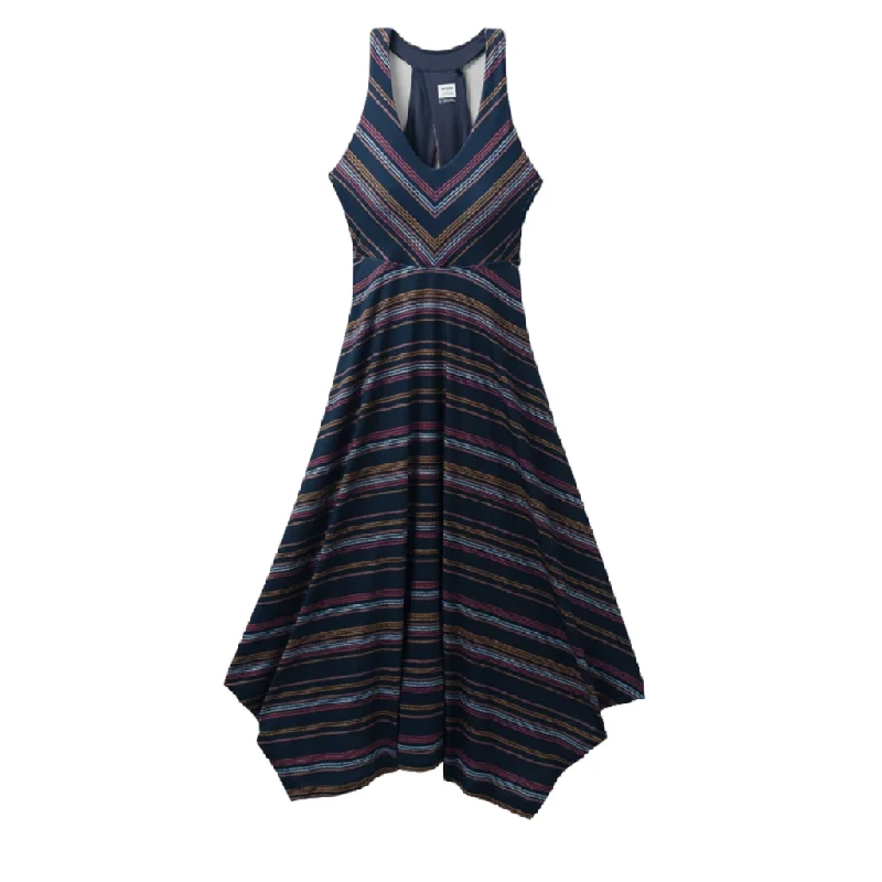 Prana Women's Saxon Dress Boat Neckline Classic