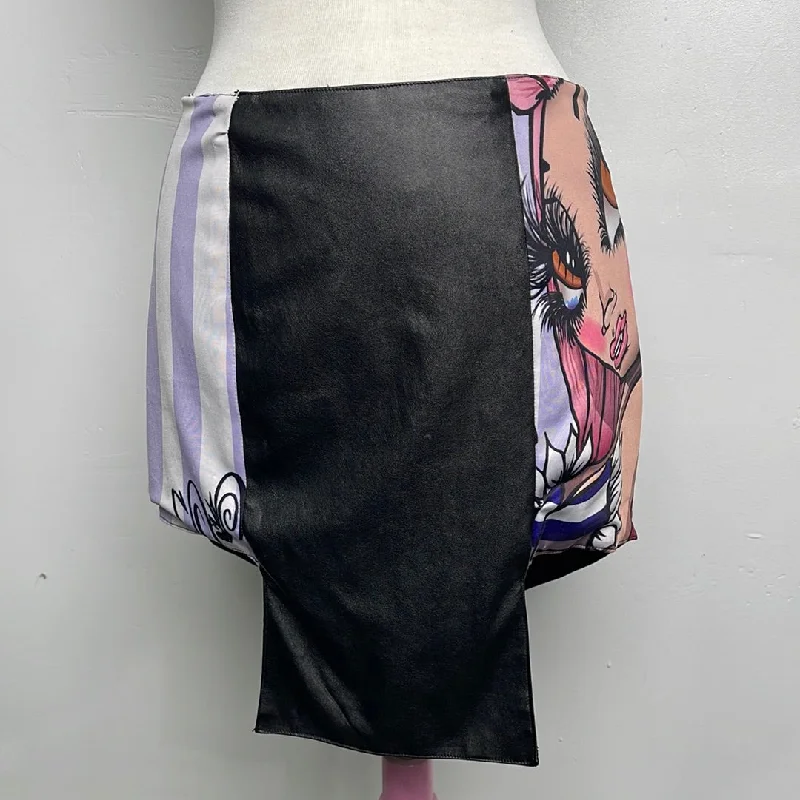 Vampy sample skirt -HURT linen skirt airy