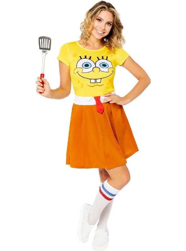 SpongeBob SquarePants Womens Dress Up Costume Tunics Prom sequined