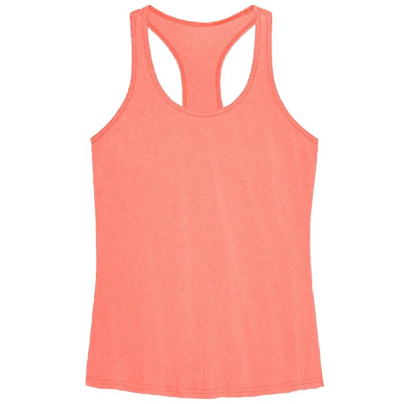 Fila Women's Essentials Racerback Loose Fit Tank - Fiery Coral fitness tank top