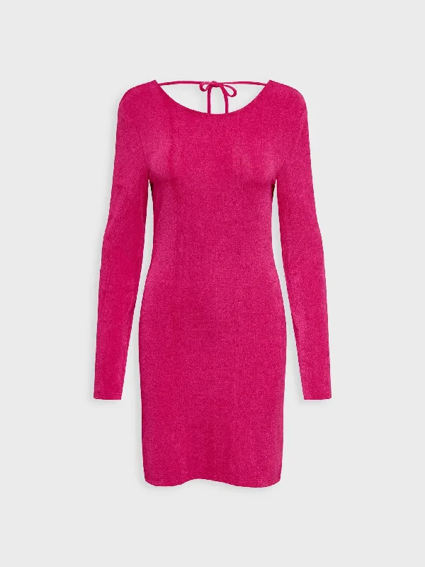 Γυναικείο φόρεμα ONLASSY L/S BODY OPEN BACK DRESS CS JRS 15284970 | 15284970 Tunics Cozy comfortable