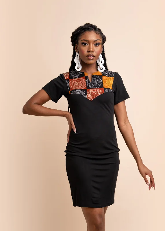 Teleah African Print Dress Tunics Business professional