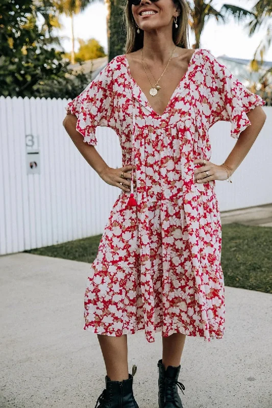 Barefoot Blonde - Valentina - Gypsy Dress Tunics Cozy soft