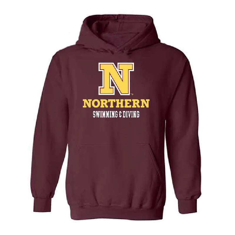 NSU - NCAA Women's Swimming & Diving : Haley Osborne - Hooded Sweatshirt Hoodie with Patch Decorative Personalized