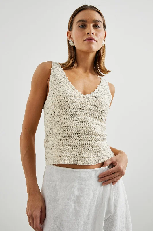 MATILDE TANK - OAT crossback tank top