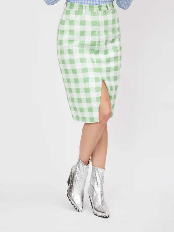 Lazy Oaf Picnic Pencil Skirt a-line skirt cut