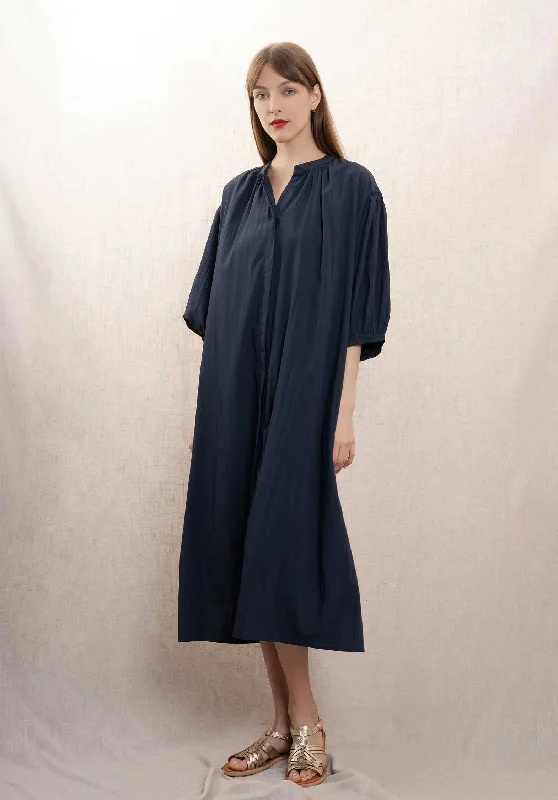 Dress Kc8955 2 Navy Tunics Silk luxurious