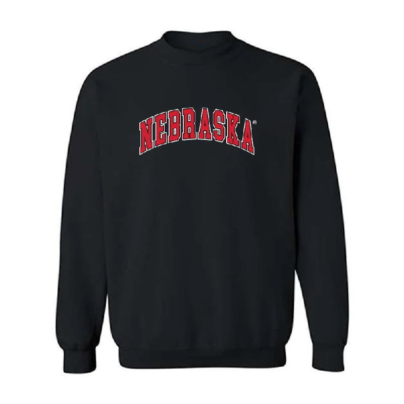 Nebraska - NCAA Women's Swimming & Diving : JoJo Randby - Generic Shersey Crewneck Sweatshirt Hoodie with Drop Shoulder Relaxed Streetwear