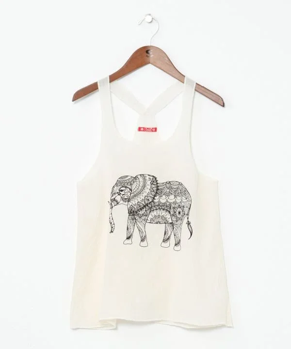 Geom Elephant Tank relaxed fit tank