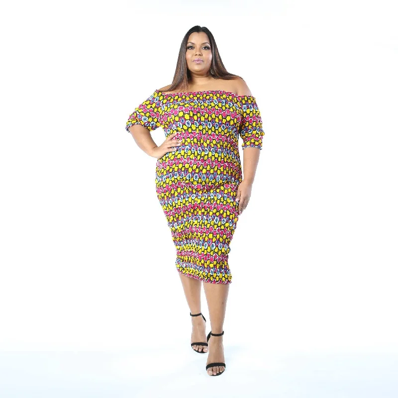 Multicolor print (Pink-Blue-Yellow)