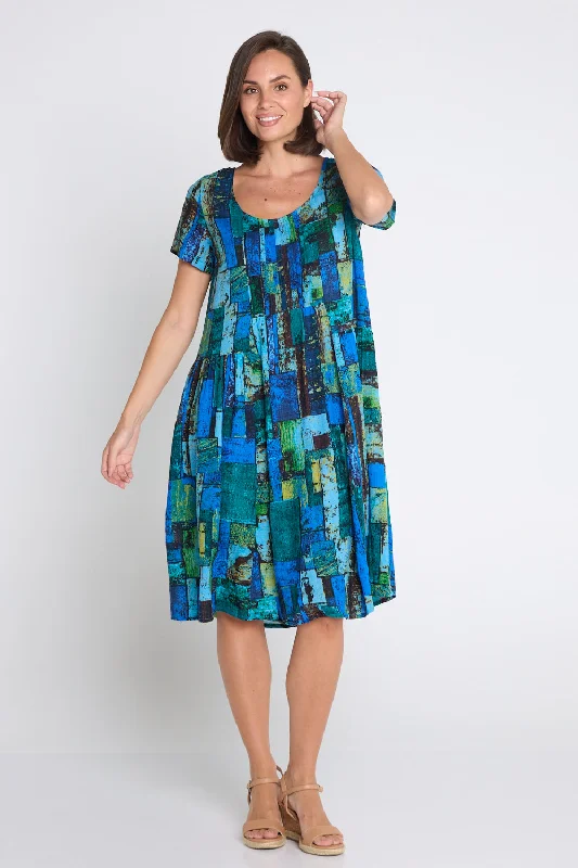 Emery Dress - Artist Print Tunics Hiking breathable