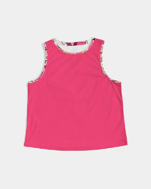 Perl Red Cropped Tank Top sleep tank top