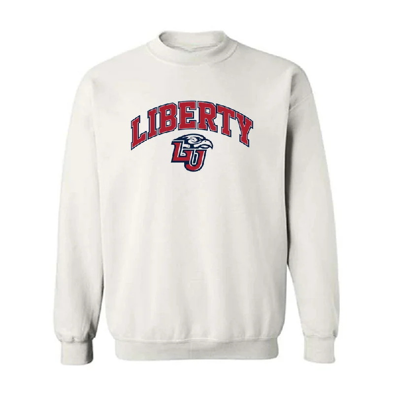 Liberty - NCAA Women's Swimming & Diving : Kate Baker - Crewneck Sweatshirt Hoodie with Rhinestones Sparkly Elegant