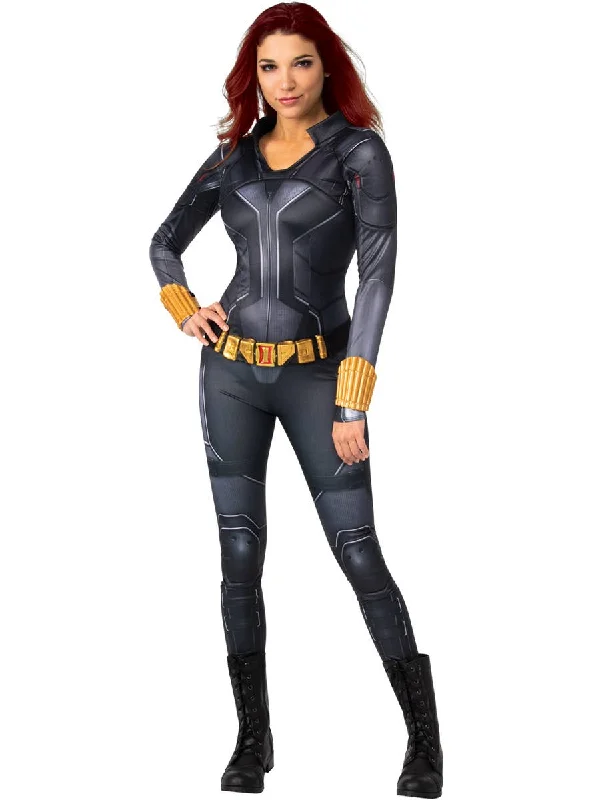 The Avengers Black Widow Womens Dress Up Costume Tunics Fashionable trendy