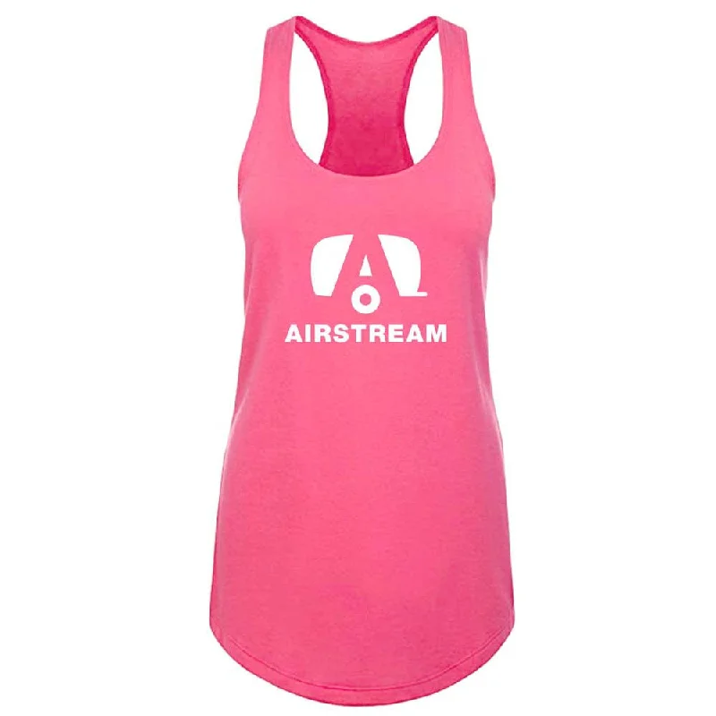 Airstream Trailer A Women's Racerback Tank strappy tank top