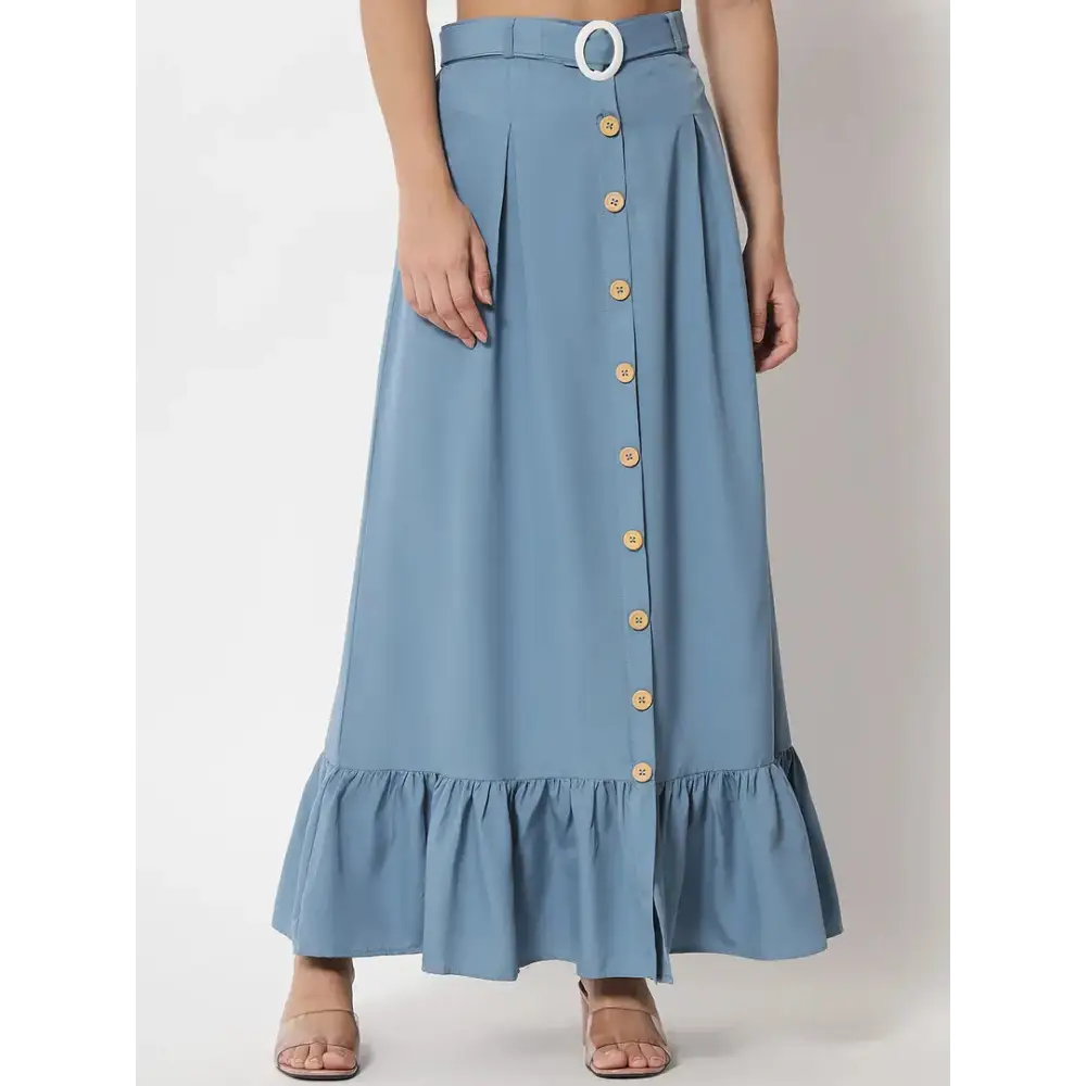 Women Crepe Skirt casual skirt length