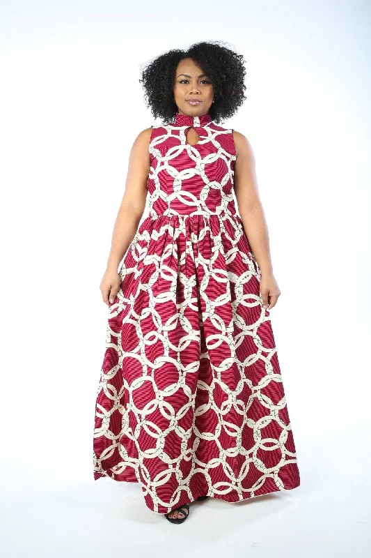 ANAYA African Print dress Tunics Sophisticated sleek