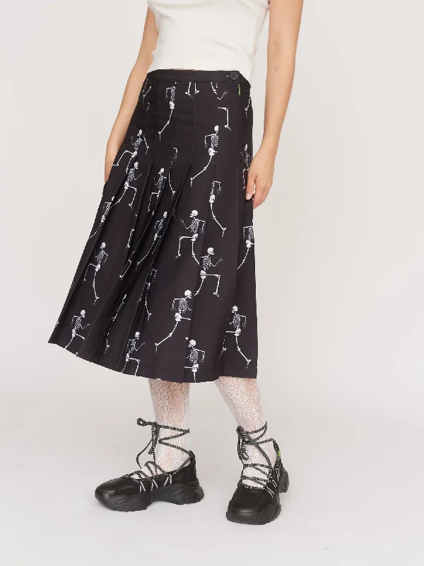 Skelly Pleated Skirt lightweight skirt design