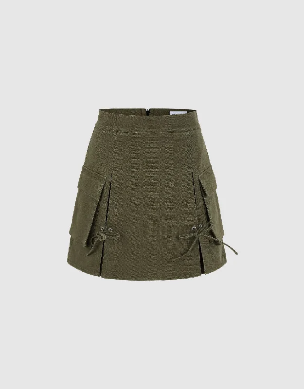 Mini A-Line Skirt midi skirt versatile