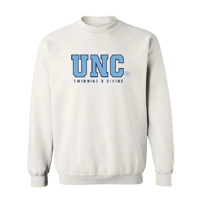 UNC - NCAA Women's Swimming & Diving : Skyler Smith - Classic Shersey Crewneck Sweatshirt Hoodie with Hem Fringe Bohemian Relaxed