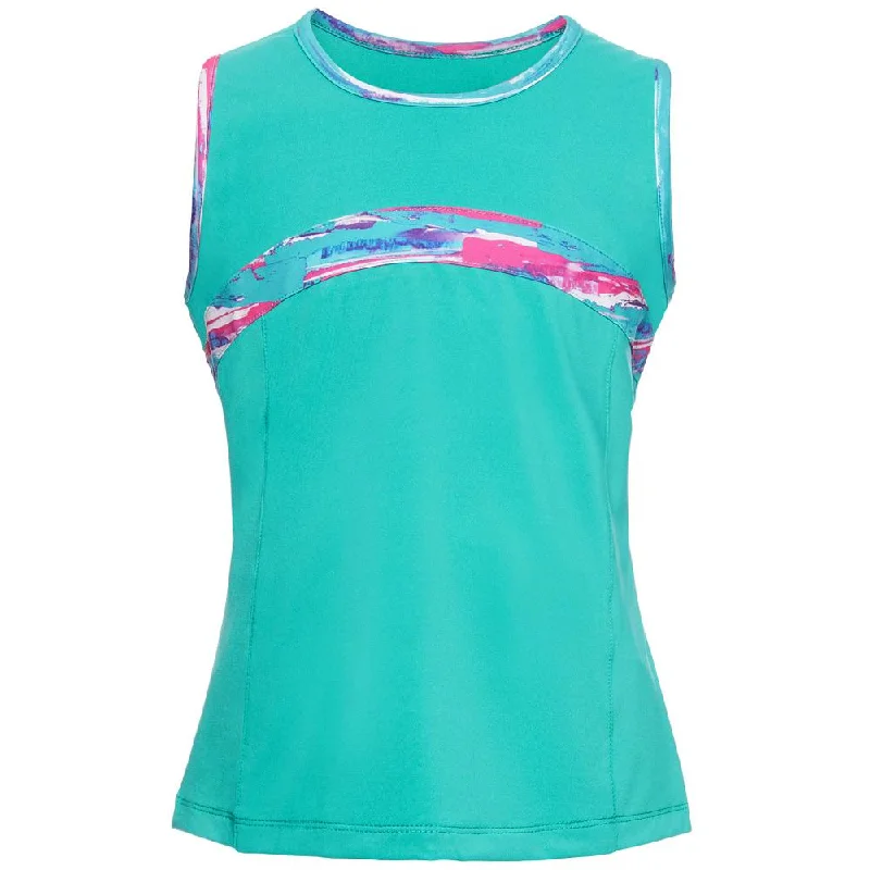 Fila Girl's Blue Wave Tank - Bluebird soft tank top