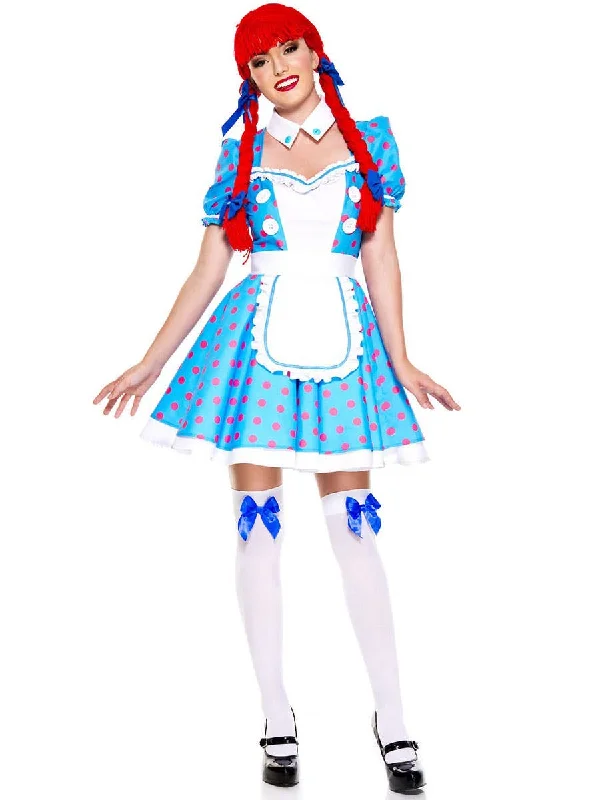 Racy Rag Doll Womens Fancy Dress Costume Tunics Recommended stylist