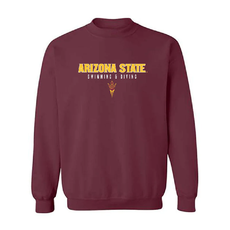 Arizona State - NCAA Women's Swimming & Diving : Erin Milligan - Classic Shersey Crewneck Sweatshirt Hooded Sweatshirt Casual Wear Street Style