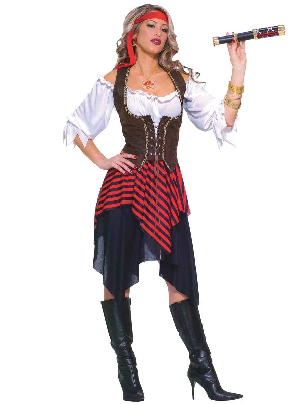 Sweet Buccaneer Womens Pirate Fancy Dress Costume Tunics Timeless classic