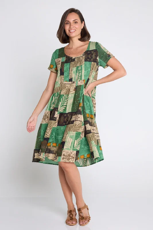 Emery Dress - Savannah Mosaic Tunics Gym athletic