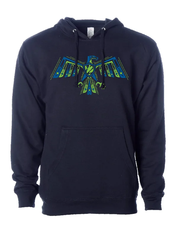 Hawk 12th Man · Pullover Hoodie Hoodie with Magnetic Closure Innovative Modern