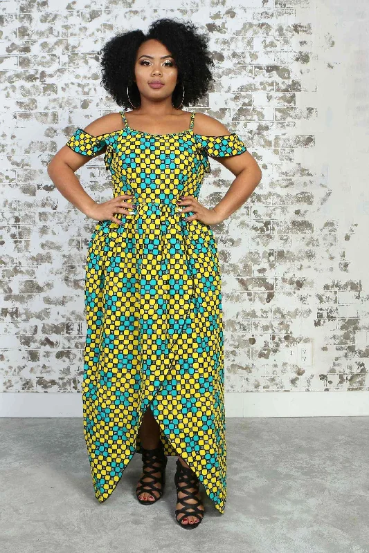 MEDIYA African Print Women's Dress Tunics Timeless classic