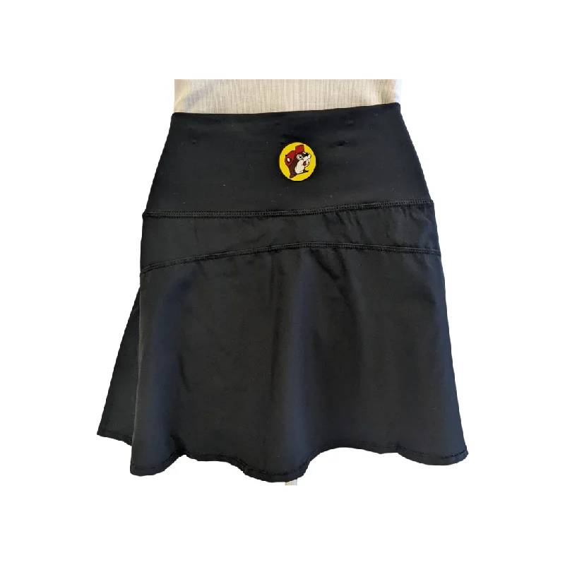 Buc-ee's Black Tennis Skirt cashmere skirt fine