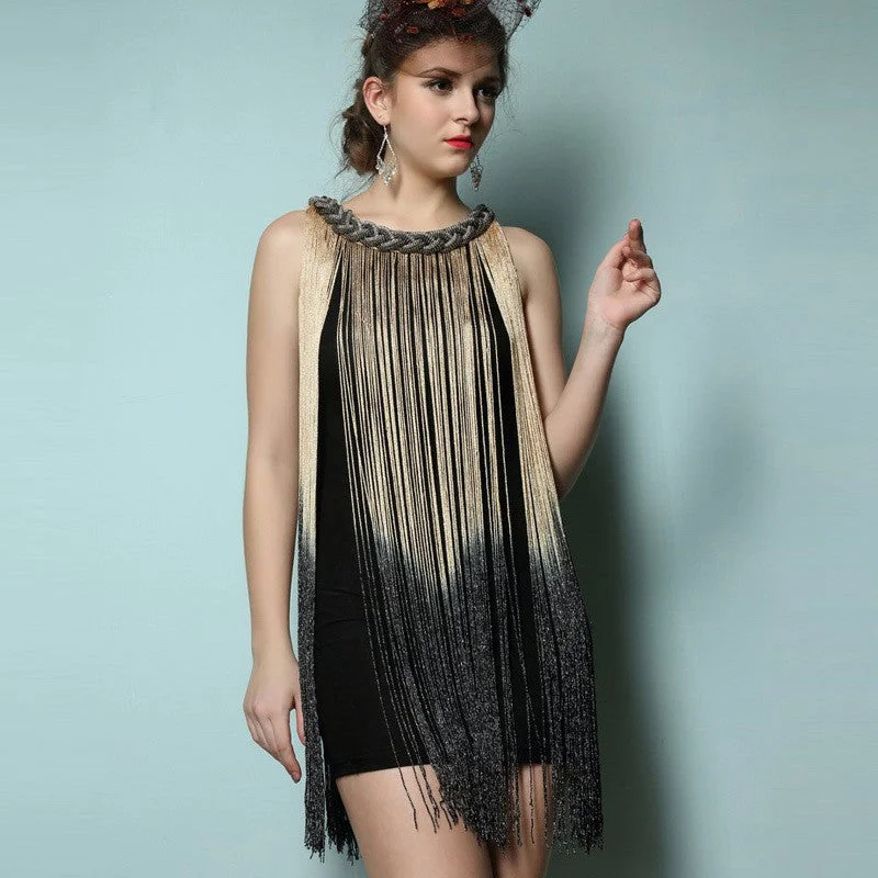 black add beige