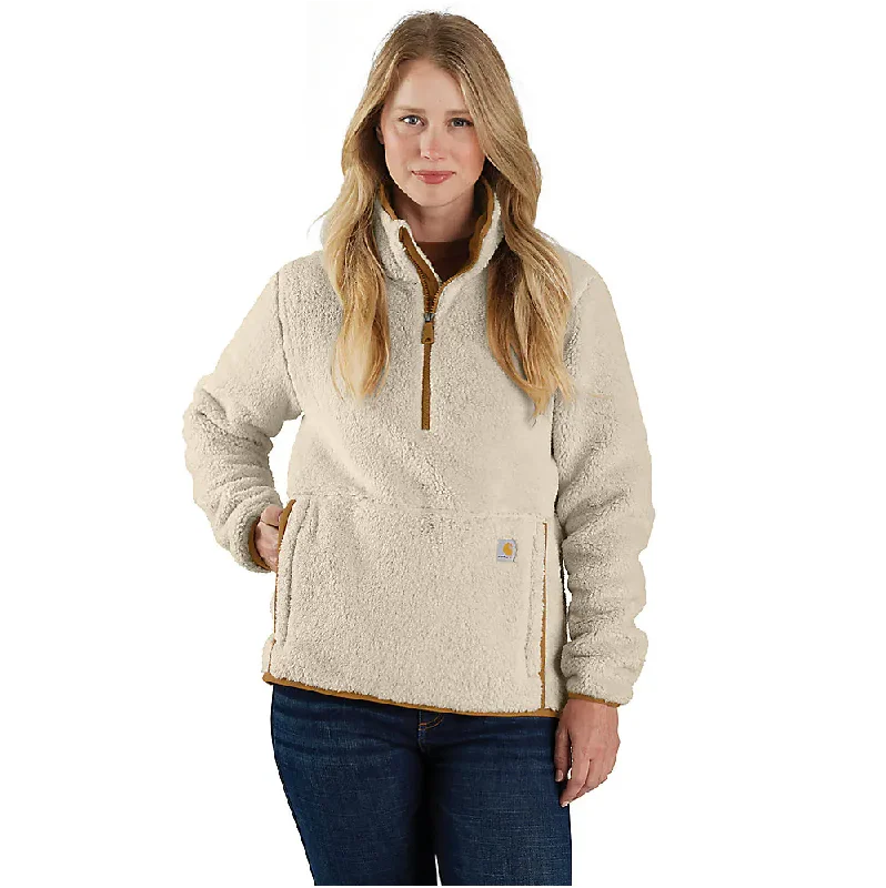 Carhartt Women's Loose Fit Fleece Pullover Bell Sleeve Stylish