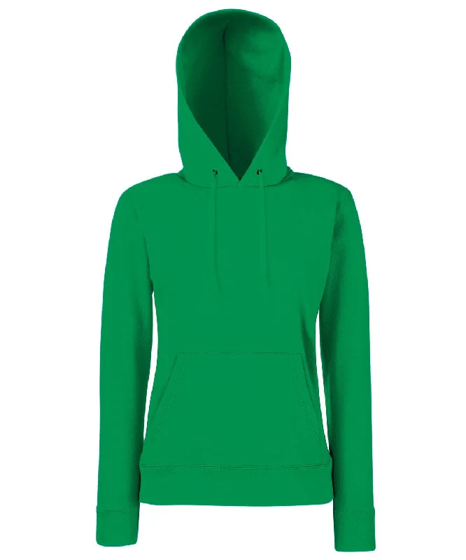 Kelly Green - Women's Classic 80/20 hooded sweatshirt Hoodie with Cuffed Sleeves Snug Secure Kelly Green - Women's Classic 80/20 hooded sweatshirt Hoodie with Cuffed Sleeves Snug Secure