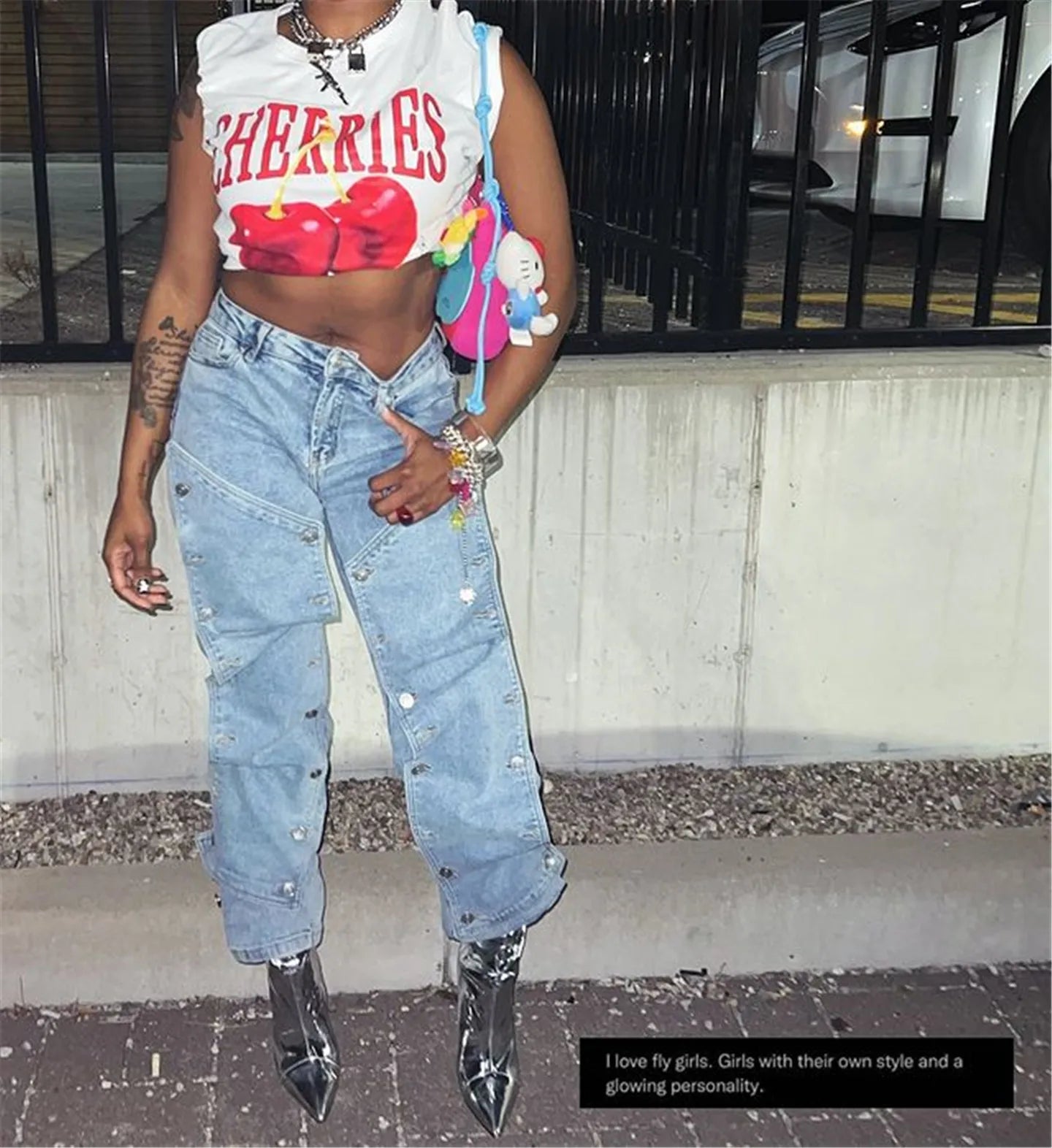 Advbridge Women Streetwear Button Cutout Cargo Straight Denim Wide Leg Jeans Pants 2024 INS Elastic Fashion Party Cargo Trousers Trousers versatile all-occasion Advbridge Women Streetwear Button Cutout Cargo Straight Denim Wide Leg Jeans Pants 2024 INS Elastic Fashion Party Cargo Trousers Trousers versatile all-occasion