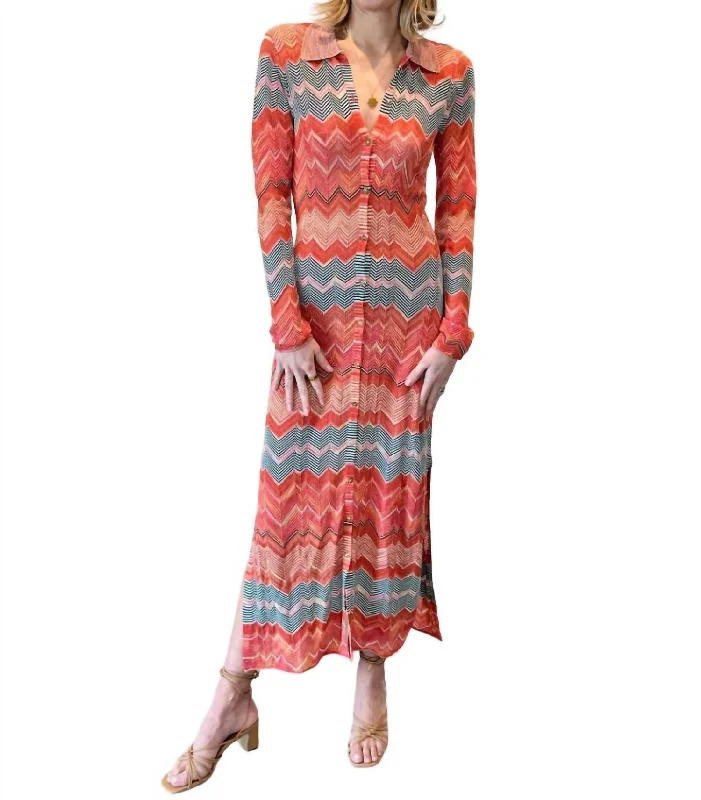 Mariela Dress In Sunrise