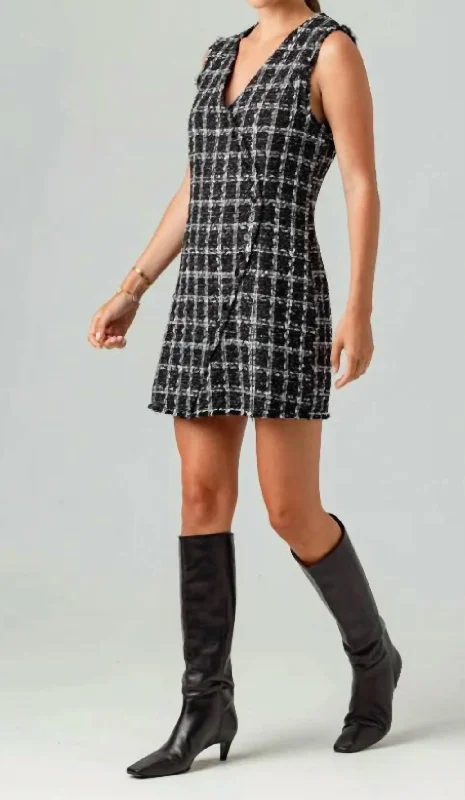 Lyra Dress In Frosted Window