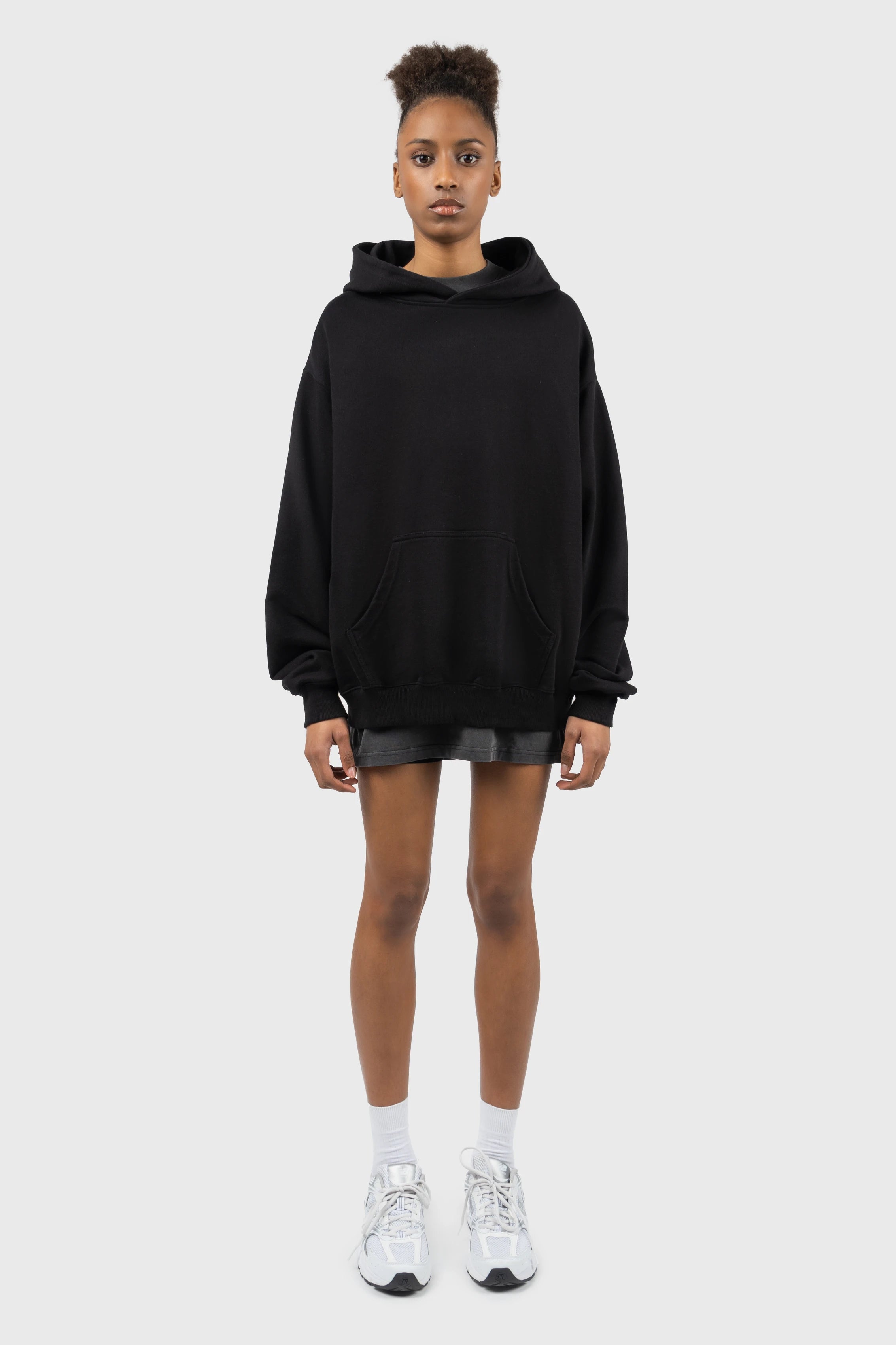 Everyday Super Oversized Hoodie Hoodie with Batwing Sleeves Loose Dramatic