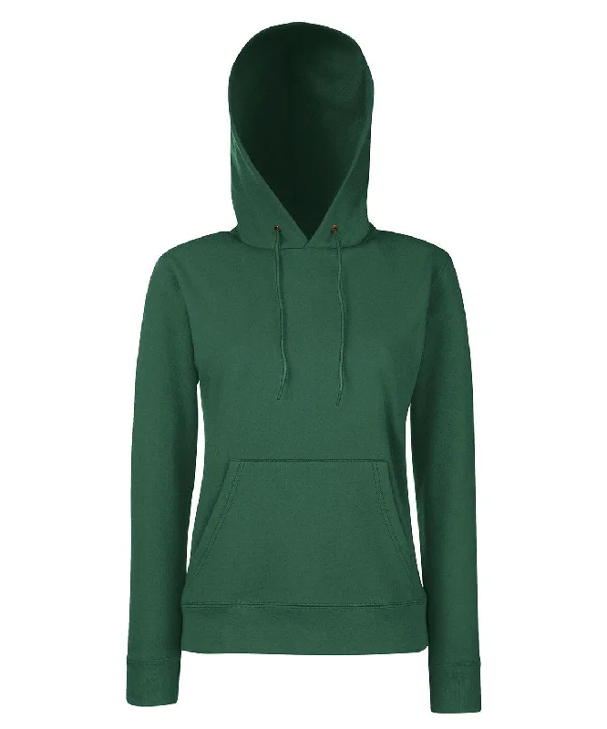 Bottle Green - Women's Classic 80/20 hooded sweatshirt Hoodie with High Neck Warm Protective Bottle Green - Women's Classic 80/20 hooded sweatshirt Hoodie with High Neck Warm Protective