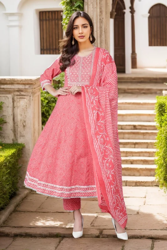 Ahika Peach Rayon Blend Kurta Trousers With Dupatta Trousers Recommended Stylist