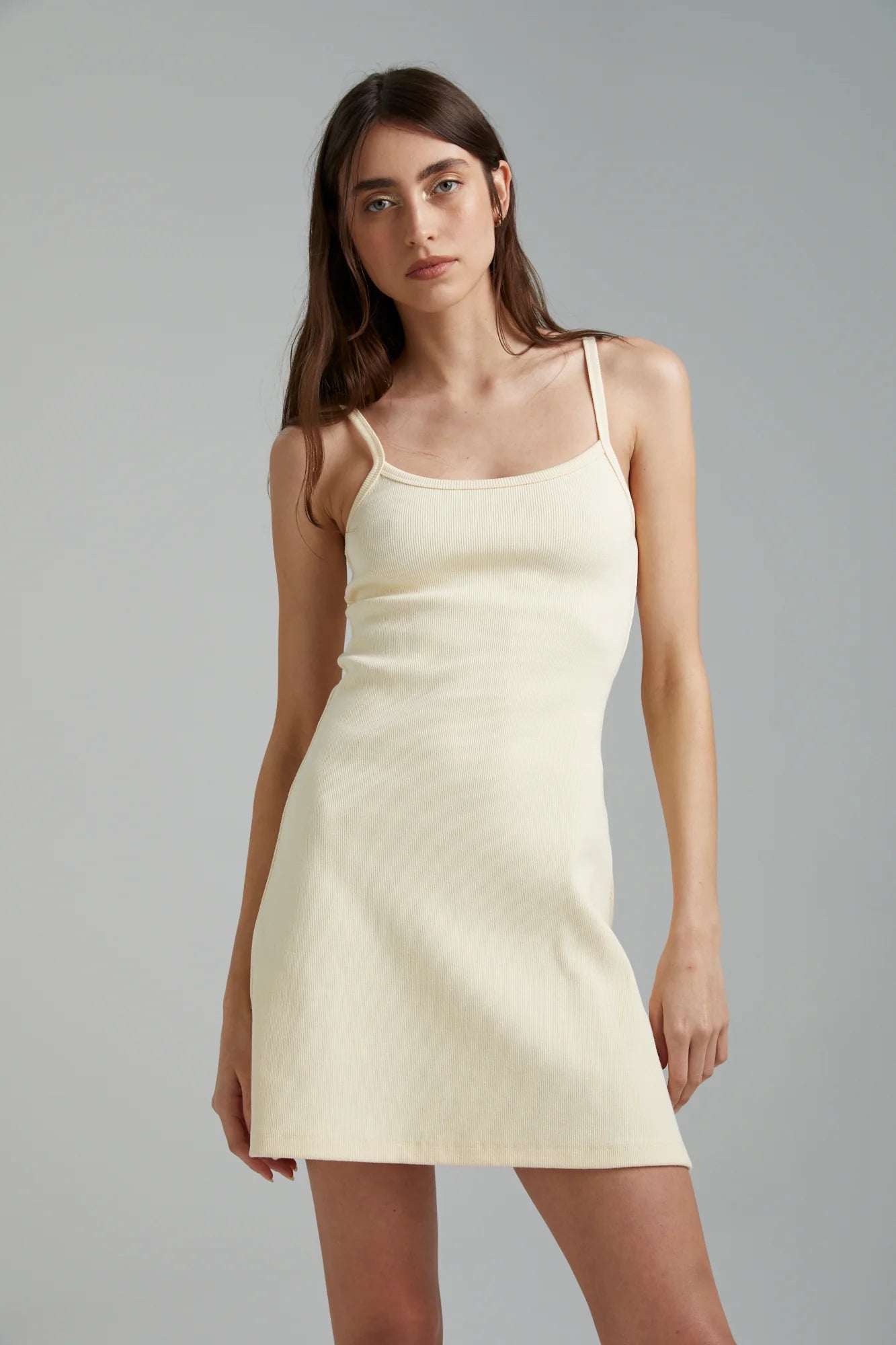 SUMMI SUMMI A LINE DRESS - VANILLA SKY