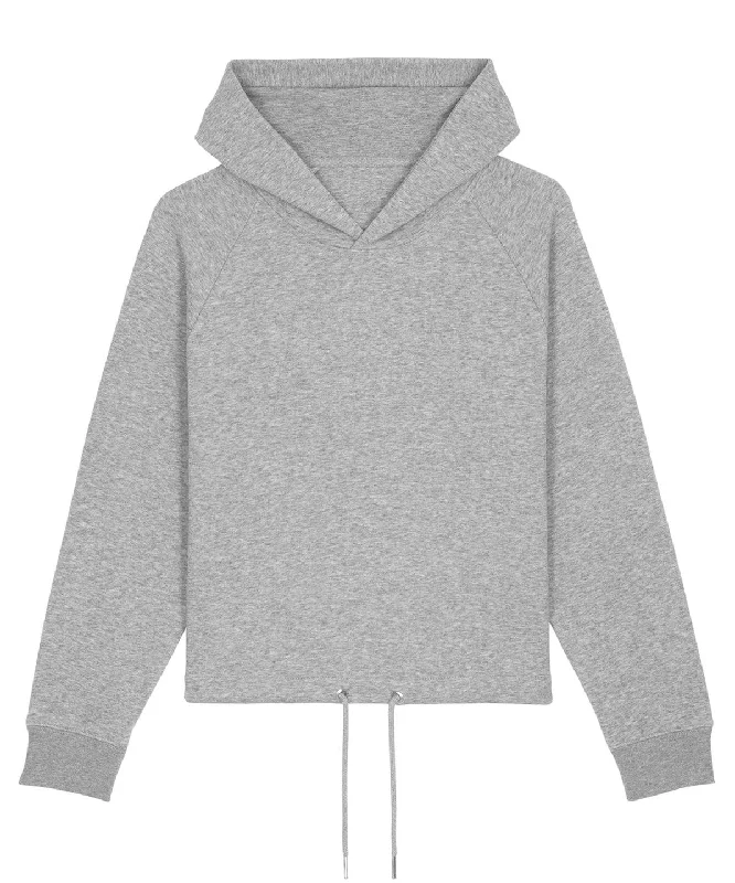 Heather Grey - Women's Stella Bower cropped hoodie (STSW132) Hoodie with Zipper Versatile Modern Heather Grey - Women's Stella Bower cropped hoodie (STSW132) Hoodie with Zipper Versatile Modern